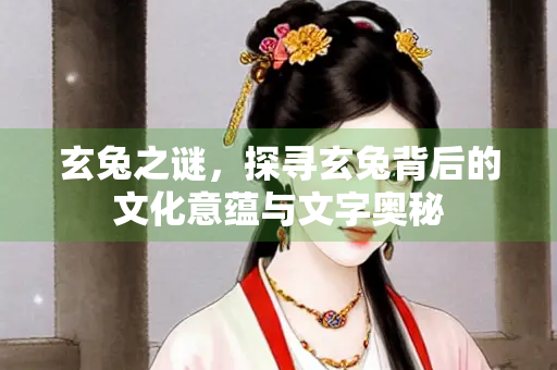 玄兔之谜，探寻玄兔背后的文化意蕴与文字奥秘