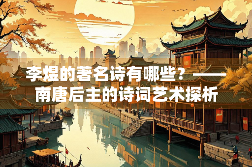 李煜的著名诗有哪些？——南唐后主的诗词艺术探析