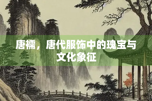 唐襦，唐代服饰中的瑰宝与文化象征