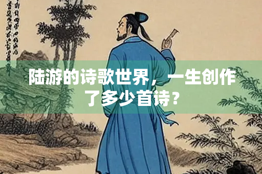 陆游的诗歌世界，一生创作了多少首诗？
