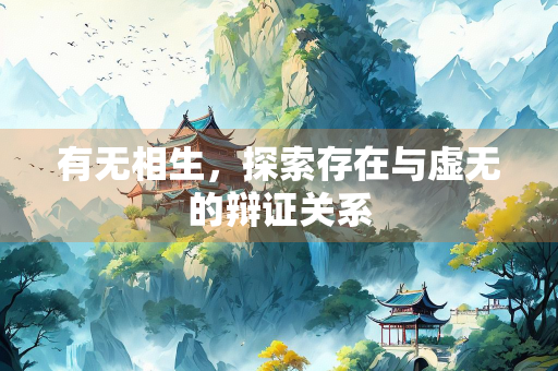 有无相生,探索存在与虚无的辩证关系 有无相生,探索存在与虚无的辩证关系