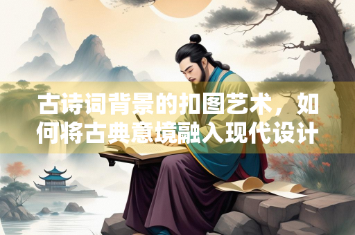 古诗词背景的扣图艺术，如何将古典意境融入现代设计