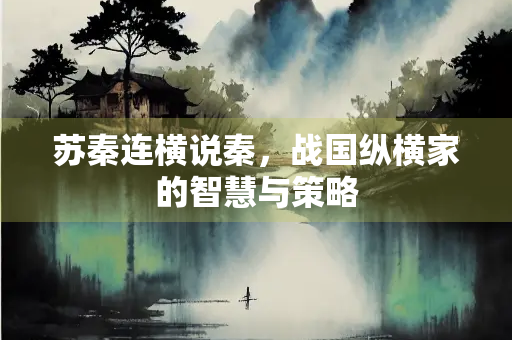 苏秦连横说秦，战国纵横家的智慧与策略