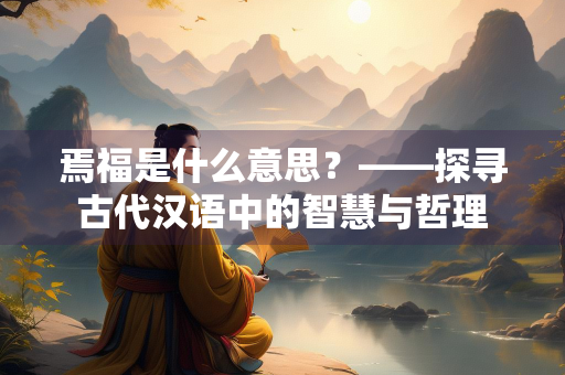 焉福是什么意思？——探寻古代汉语中的智慧与哲理