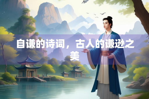自谦的诗词，古人的谦逊之美