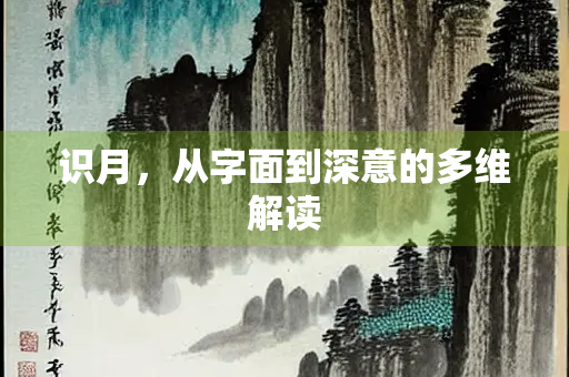 识月，从字面到深意的多维解读