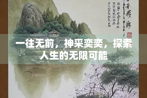 一往无前，神采奕奕，探索人生的无限可能