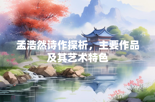 孟浩然诗作探析，主要作品及其艺术特色