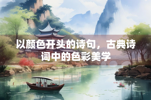 以颜色开头的诗句，古典诗词中的色彩美学