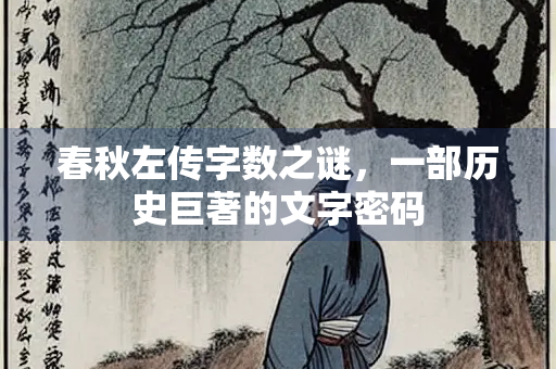 春秋左传字数之谜，一部历史巨著的文字密码