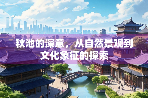 秋池的深意，从自然景观到文化象征的探索