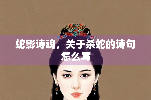 蛇影诗魂，关于杀蛇的诗句怎么写