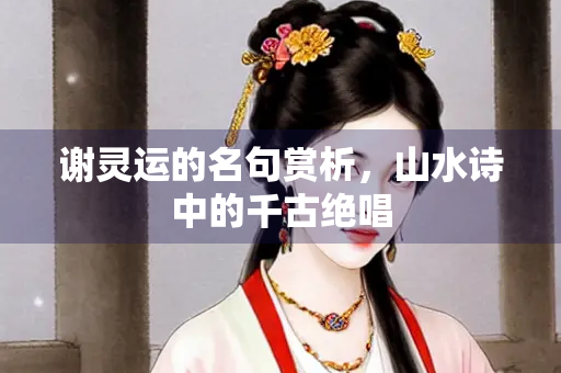 谢灵运的名句赏析，山水诗中的千古绝唱