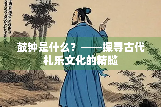 鼓钟是什么？——探寻古代礼乐文化的精髓
