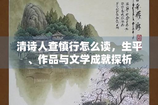 清诗人查慎行怎么读，生平、作品与文学成就探析