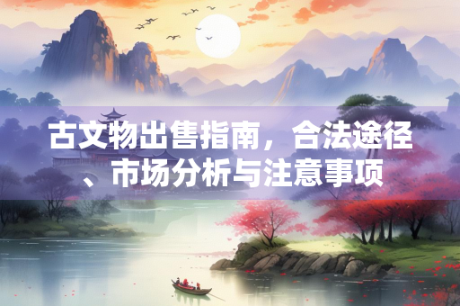 古文物出售指南，合法途径、市场分析与注意事项