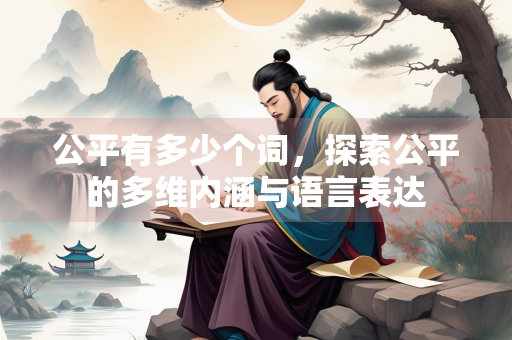 公平有多少个词，探索公平的多维内涵与语言表达