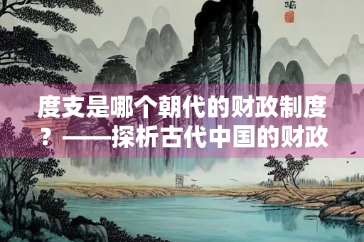 度支是哪个朝代的财政制度？——探析古代中国的财政管理体系