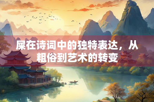 屎在诗词中的独特表达，从粗俗到艺术的转变