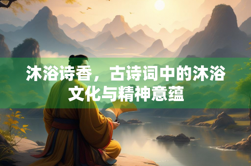 沐浴诗香,古诗词中的沐浴文化与精神意蕴 沐浴诗香,古诗词中的沐浴文化与精神意蕴