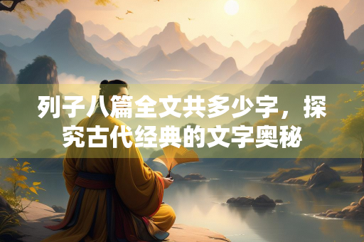 列子八篇全文共多少字，探究古代经典的文字奥秘