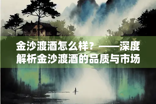 金沙渡酒怎么样？——深度解析金沙渡酒的品质与市场表现