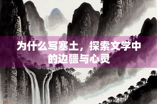 为什么写塞土，探索文学中的边疆与心灵
