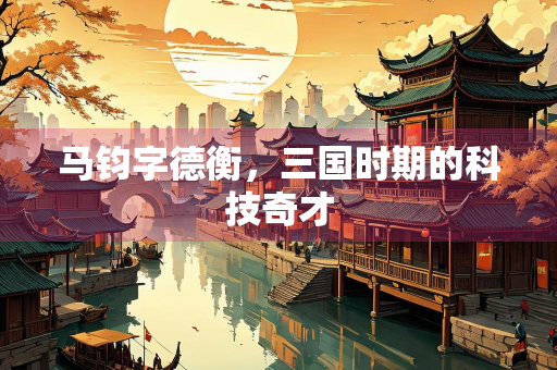 马钧字德衡，三国时期的科技奇才