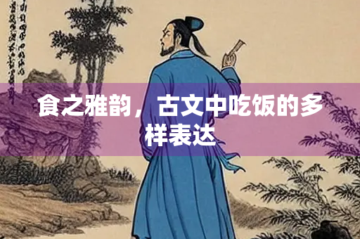 食之雅韵，古文中吃饭的多样表达
