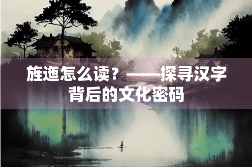 旌迤怎么读？——探寻汉字背后的文化密码