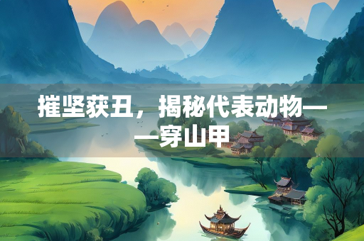 摧坚获丑，揭秘代表动物——穿山甲