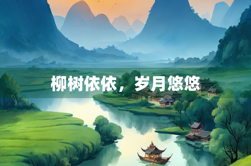 柳树依依，岁月悠悠