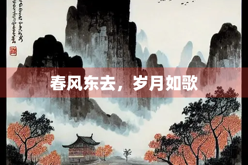 春风东去，岁月如歌