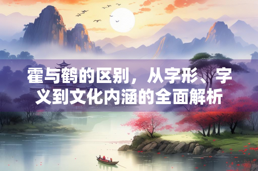 霍与鹤的区别，从字形、字义到文化内涵的全面解析
