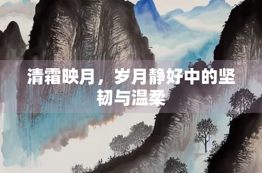 清霜映月，岁月静好中的坚韧与温柔