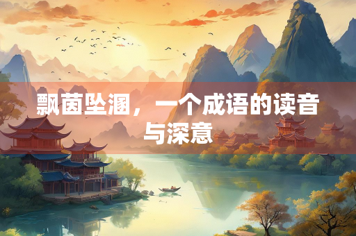 飘茵坠溷，一个成语的读音与深意