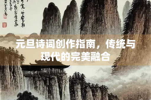 元旦诗词创作指南，传统与现代的完美融合