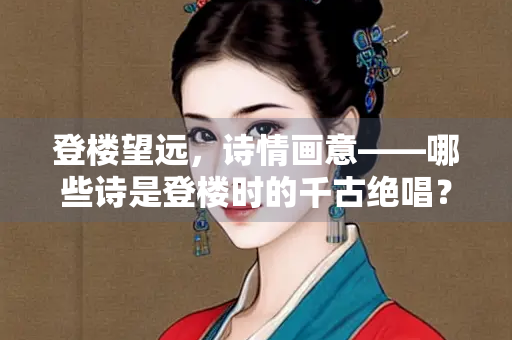 登楼望远，诗情画意——哪些诗是登楼时的千古绝唱？