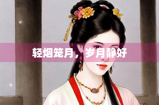 轻烟笼月，岁月静好