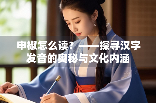 申椒怎么读？——探寻汉字发音的奥秘与文化内涵