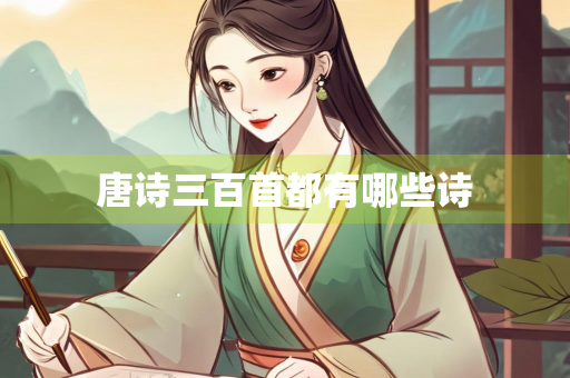 唐诗三百首都有哪些诗
