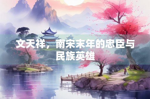 文天祥,南宋末年的忠臣与民族英雄 文天祥,南宋末年的忠臣与民族英雄