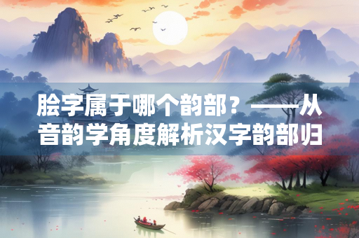 脍字属于哪个韵部？——从音韵学角度解析汉字韵部归属