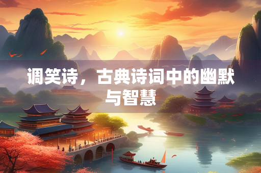 调笑诗，古典诗词中的幽默与智慧