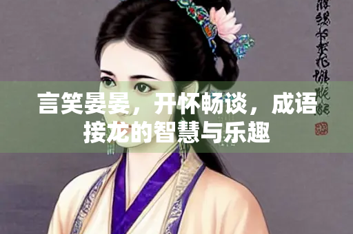 言笑晏晏，开怀畅谈，成语接龙的智慧与乐趣