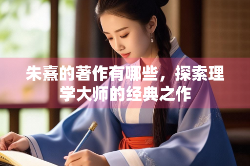 朱熹的著作有哪些，探索理学大师的经典之作