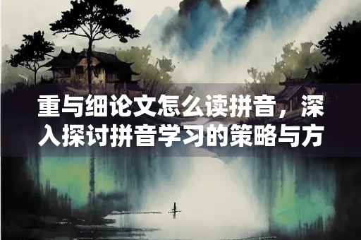 重与细论文怎么读拼音，深入探讨拼音学习的策略与方法
