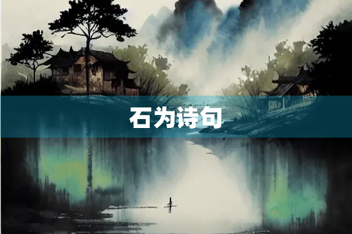 石为诗句