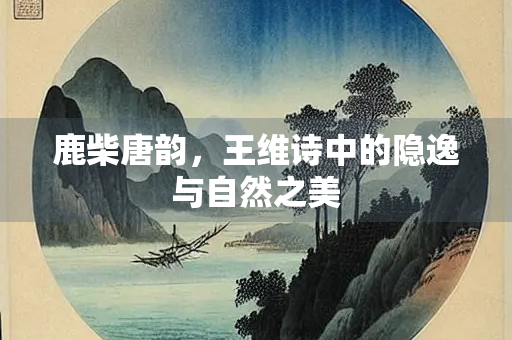 鹿柴唐韵，王维诗中的隐逸与自然之美