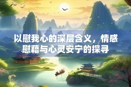 以慰我心的深层含义，情感慰藉与心灵安宁的探寻